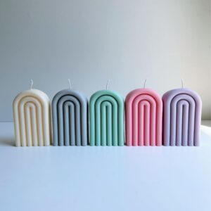 Rainbow Arc Candle