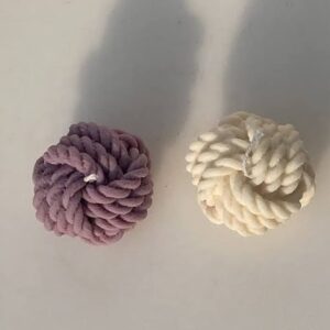 Yarn Candle