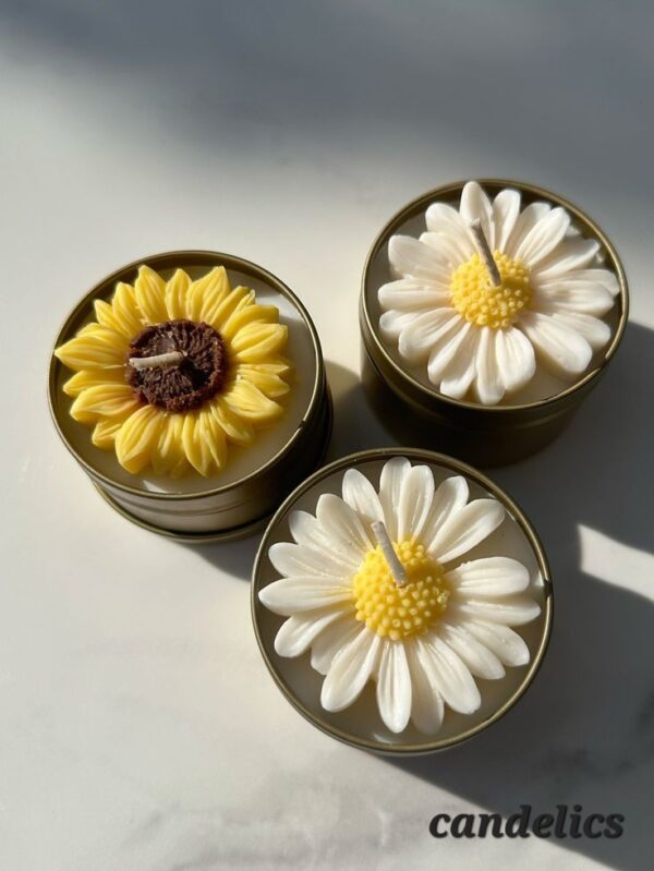 The daisy jar candle